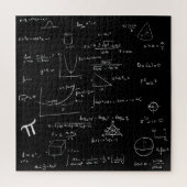 MaThematische formules en vergelijkingen zwart-wit Legpuzzel (Verticaal)