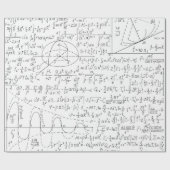 MaThematische Lovers, Wiskunde Formule, Wiskunde G Cadeaupapier (Vlak)