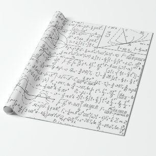 MaThematische Lovers, Wiskunde Formule, Wiskunde G Cadeaupapier