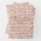 MaThematische Lovers, Wiskunde Formule, Wiskunde G Inpakpapier Vel (In situ)