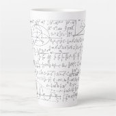MaThematische Lovers, Wiskunde Formule, Wiskunde G Latte Mok (Voorkant)