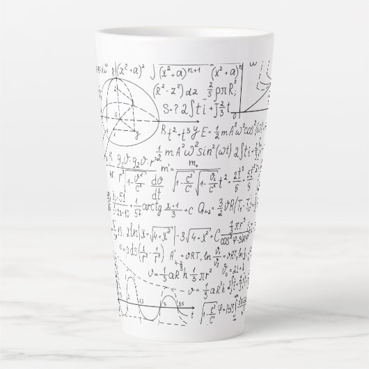 MaThematische Lovers, Wiskunde Formule, Wiskunde G Latte Mok (Voorkant)