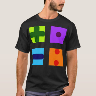 mathematische symbolen wiskunde wiskunde paard hor t-shirt