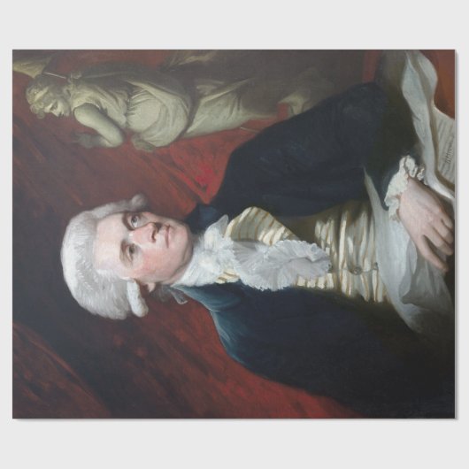 Mather Brown Portrait van Thomas Jefferson Cadeaupapier (Vlak)