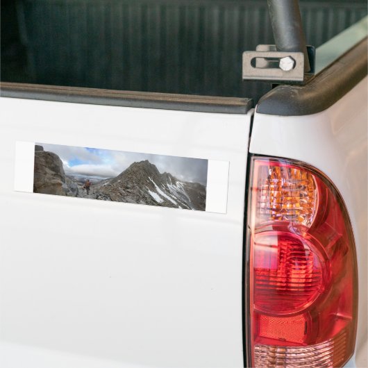 Mather Pass Storm - John Muir Trail - Sierra Bumpersticker (Op Truck)