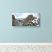 Mather Pass Storm - John Muir Trail - Sierra Canvas Afdruk (Insitu (Houten vloer))