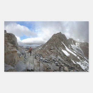 Mather Pass Storm - John Muir Trail - Sierra Rechthoekige Sticker