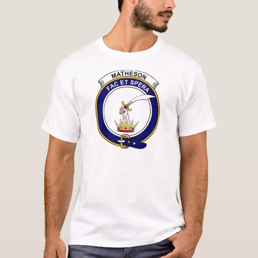 Matheson Clan Badge T-shirt (Voorkant)