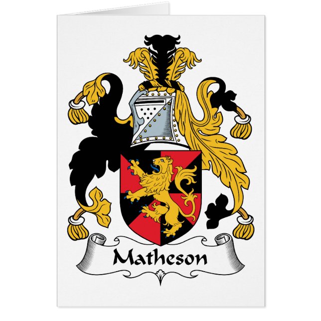 Matheson Family Crest (Voorkant)