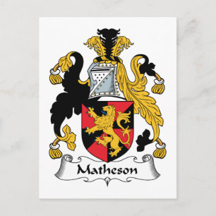 Matheson Family Crest Briefkaart