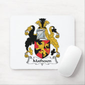 Matheson Family Crest Muismat (Met muis)