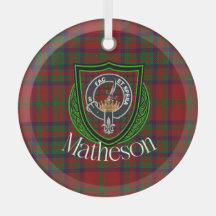 Matheson Schotse Clan Tartan & Crest