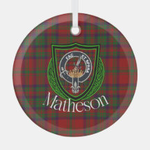 Matheson Scottish Clan Tartan & Crest