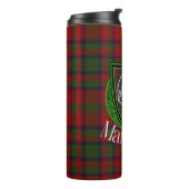 Matheson Scottish Clan Tartan & Crest Thermosbeker (Gedraaid links)