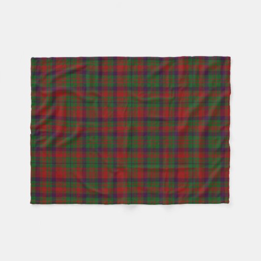 Matheson Tartan Fleece Blanket (Voorkant (Horizontaal))