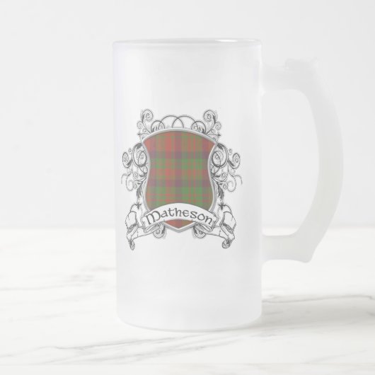 Matheson Tartan Shield Matglas Bierpul (Rechts)