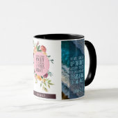 mathew 21:22 1Peter 5:7 Bijbelversen Mok (Voorkant rechts)