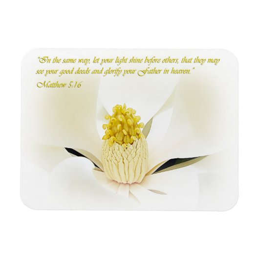 Mathew 5:16 Inspirerend Magneet (Horizontaal)