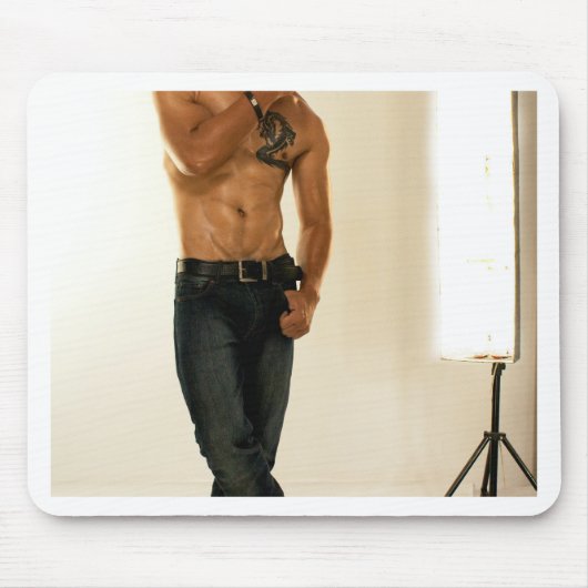 Mathew Shirtless Cowboy I Muismat (Voorkant)