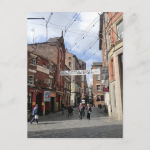 Mathew Street in Liverpool Briefkaart