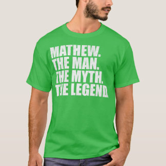 MathewMathew Naam Mathew voornaam T-shirt
