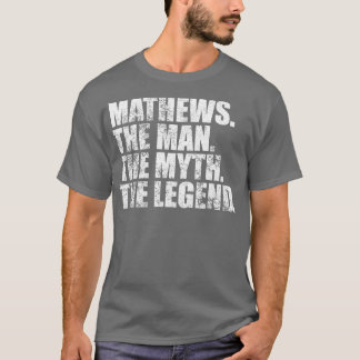 MathewsMathews Achternaam Mathews T-shirt