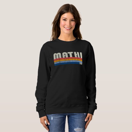 Mathi Italy Retro 70s 80s Style Trui (Voorkant volledig)