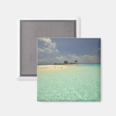 Mathidhoo-eiland, onbewoond, Noord-Huvadhoo Magneet (Voorkant / Achterkant)