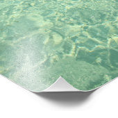 Mathidhoo Island, onbewoond, Noord-Huvadhoo Foto Afdruk (Hoek)