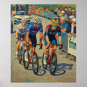 Mathieu van der Poel Tour de France 2022 7e Etappe Poster
