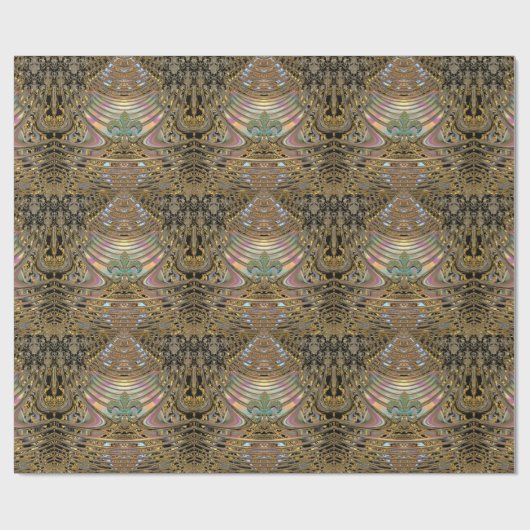 Mathilda Baroque Elegant Cadeaupapier (Vlak)