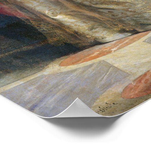 Mathilde Laetitia Wilhelmine Bonaparte 1861 Poster (Hoek)