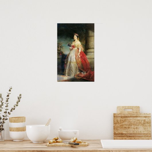 Mathilde Laetitia Wilhelmine Bonaparte 1861 Poster (Keuken)