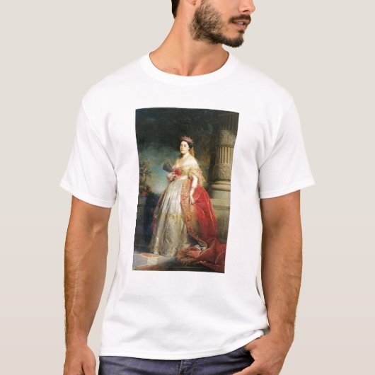 Mathilde Laetitia Wilhelmine Bonaparte 1861 T-shirt (Voorkant)