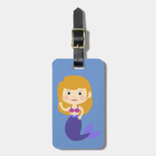 Mathilde Mermaid Bagagelabel