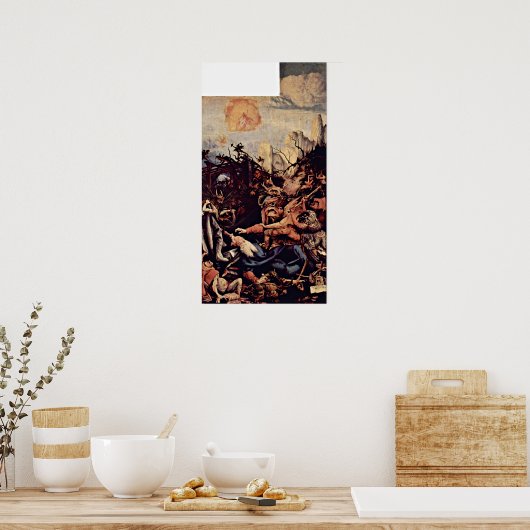 Mathis Gothart - The Temptation of St Anthony Poster (Keuken)