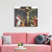 Mathis Grunewald Gothart - Crucifixe of Christus Canvas Afdruk (Insitu (Woonkamer))