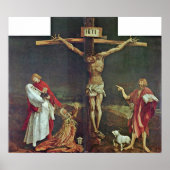 Mathis Grunewald Gothart - Crucifixe of Christus Poster (Voorkant)