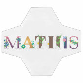 MATHIS Voornaam Elegant geborduurd Voetbal (Enkel)