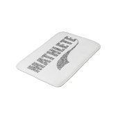 Mathlete Bathroom Mat (Gekanteld)