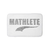 Mathlete Bathroom Mat (Voorkant)