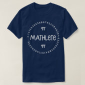 Mathlete Funny Mathematician Science Lover Math Co T-shirt (Design voorkant)