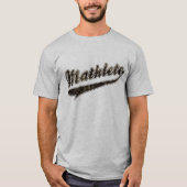 Mathlete - honkbal t-shirt (Voorkant)