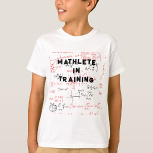 Mathlete in opleiding t-shirt