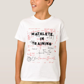Mathlete in opleiding t-shirt
