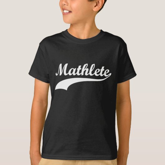 Mathlete Kinder T-Shirt (Voorkant)