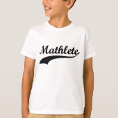 Mathlete Kinder T-Shirt (Voorkant)