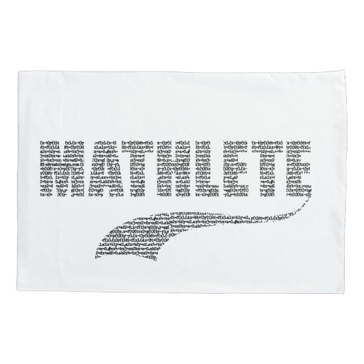 Mathlete Kussensloop (Achterkant)