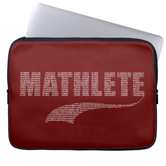 Mathlete Laptop Sleeve (Voorkant)