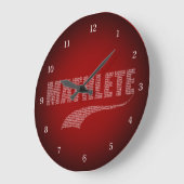 Mathlete Large Clock Grote Klok (Hoek)